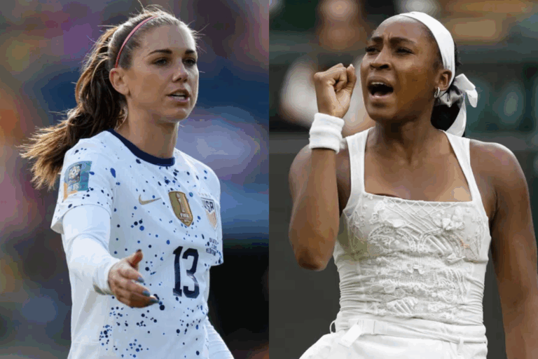 Alex Morgan Connects With Tennis Legends Coco Gauff and Venus Williams After US Open Promise