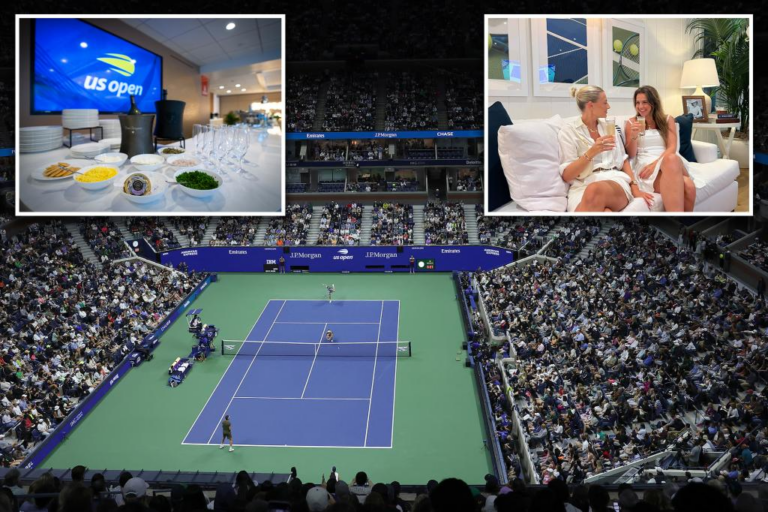 What it’s really like to watch tennis in the US Open’s priciest seats