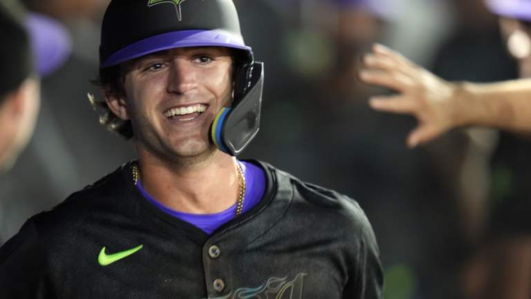 Rays prospect Carson Williams goes deep in his MLB debut