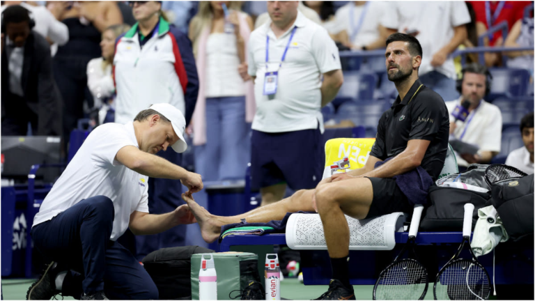 Close-up Photo of Novak Djokovic’s U.S. Open Blister Stuns Fans
