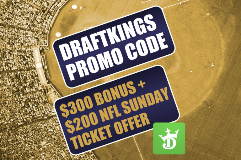 DraftKings Promo Code: Claim Upgraded $300 Bonus for MLB, US Open, NCAAF