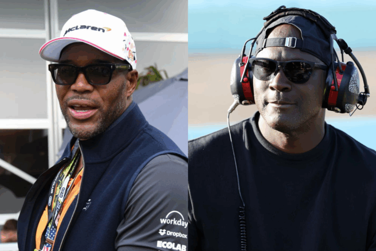 Michael Strahan Makes New NASCAR Role