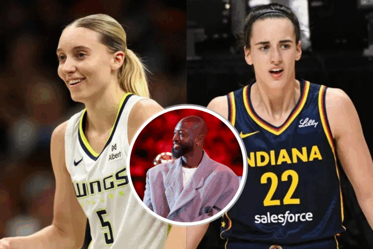 Dwyane Wade Claims Paige Bueckers’ College Misfortune Aided Caitlin Clark’s National Fame