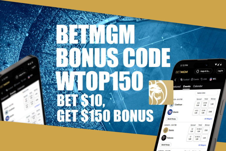 BetMGM Bonus Code WTOP150: Get $150 Bonus for MLB, College Football, US Open