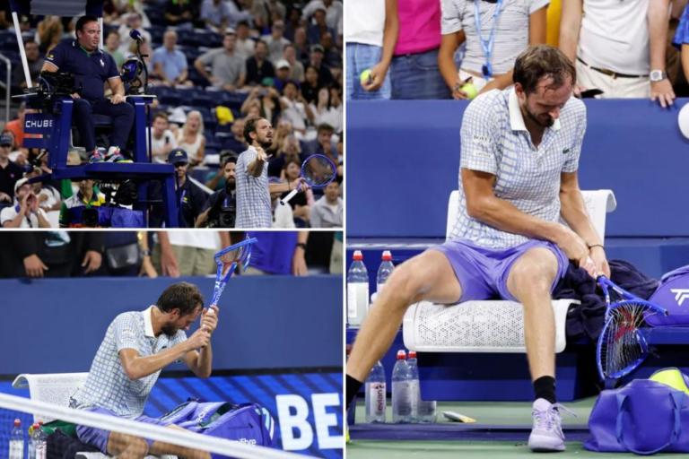 Daniil Medvedev fined over $42,000 for US Open meltdown