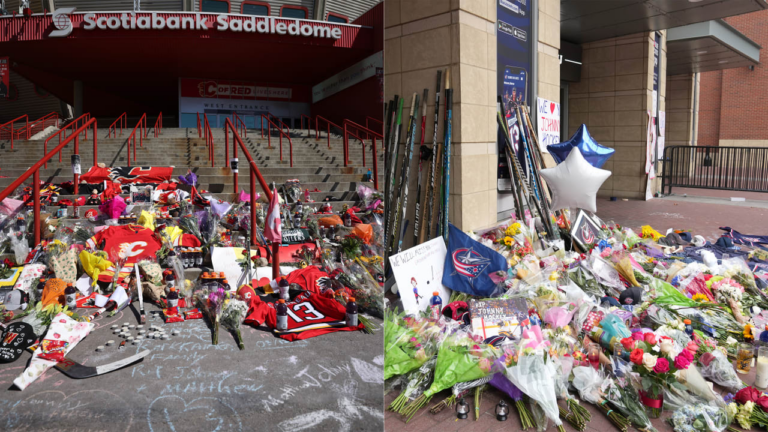 NHL, Blue Jackets, Flames make donations in memory of Gaudreaus