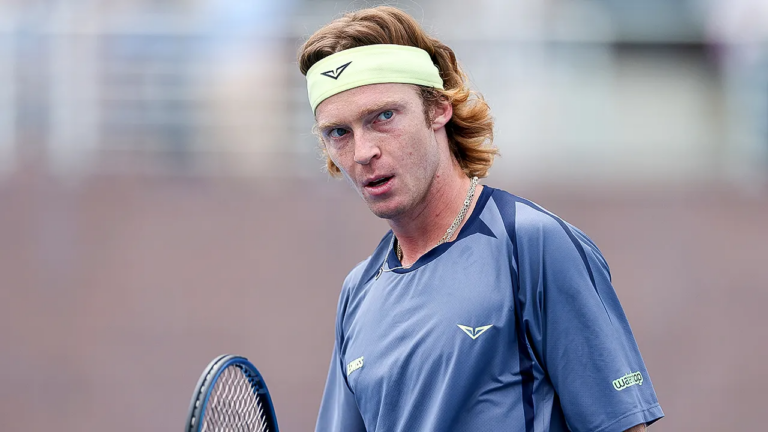 Rublev disagrees with $3,000 U.S. Open fine for using foul language