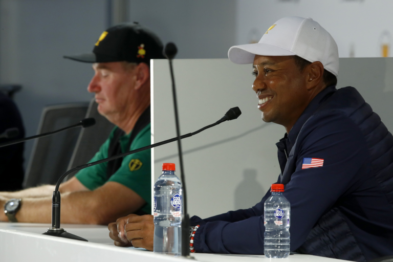Tiger Woods Gets Bold Callout From Ernie Els: ‘Beat Us … If You Can’