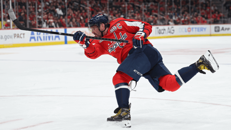 NHL EDGE stats leaders for Washington Capitals