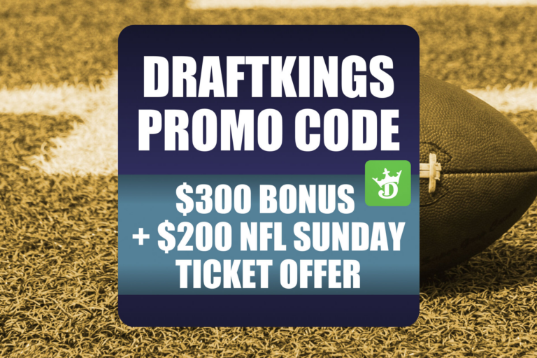 DraftKings NFL Sunday Ticket Promo Code: Claim $300 Bonus for Week 1