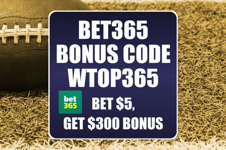 NFL Bet365 Bonus Code WTOP365: Count Down to Cowboys-Eagles with $300 Bonus