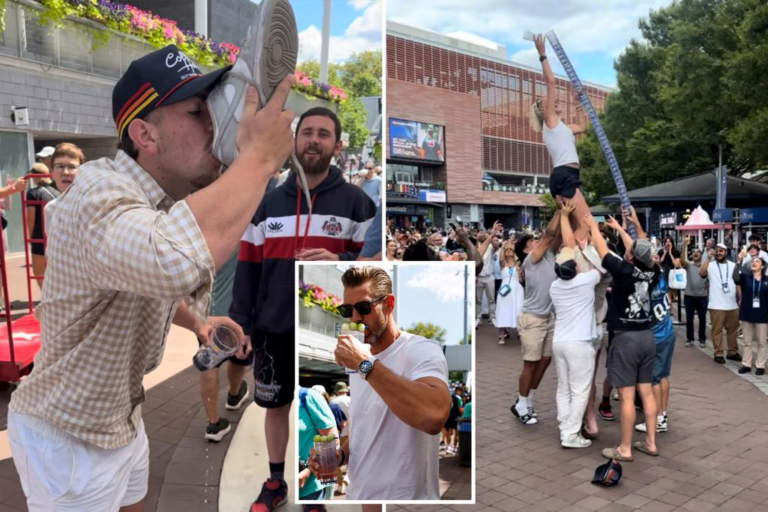 Boozed-fueled US Open fans are rowdier than at other elite tennis tournaments, irking players and spectators
