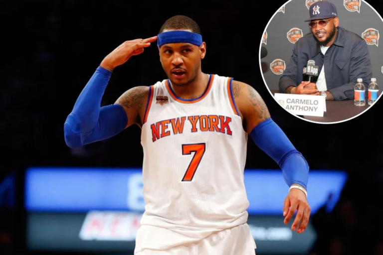 Carmelo Anthony ready as Hall of Fame beckons