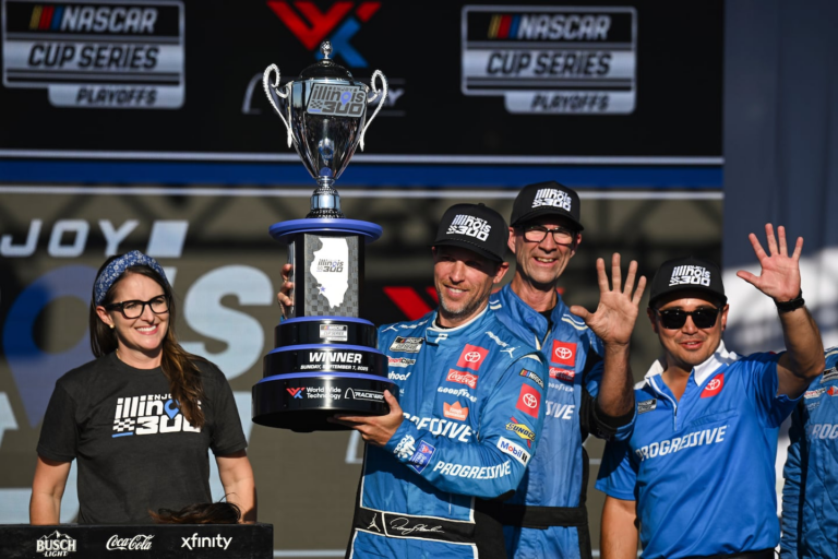 Denny Hamlin wins, advances to next round of NASCAR Cup Series playoffs