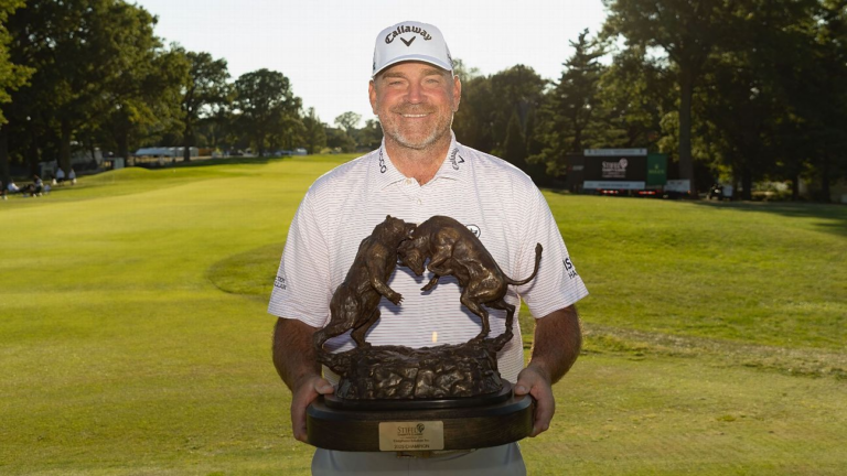 foot putt to win PGA Tour Champions event