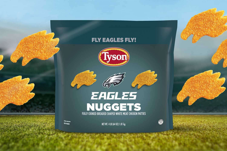 Tyson Foods Debuts Chicken Nuggets Inspired by 3 NFL Teams