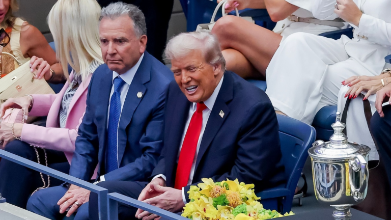 White House says it didn’t ask USTA to help censor reactions to Trump US Open appearance