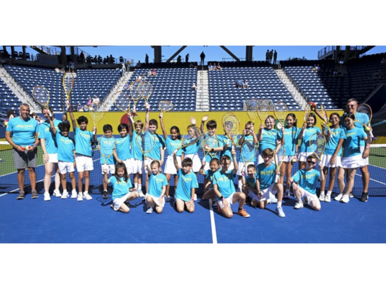 Wilmette Kids Tennis Group Takes The Court At U.S. Open 2025