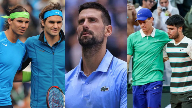 Novak Djokovic: Still the ‘Third Man’ as Alcaraz-Sinner Rivalry Echoes Federer-Nadal