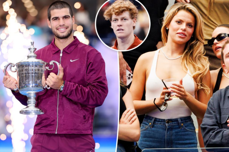 Brooks Nader is dating tennis pro Carlos Alcaraz after sparking Jannik Sinner rumors