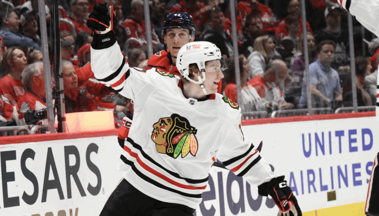 Blackhawks prospect Oliver Moore’s ability to improve his finishing could determine future NHL role