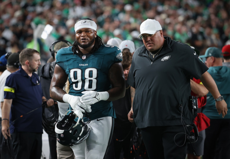 Eagles’ Jalen Carter comments on NFL discipline for spitting incident