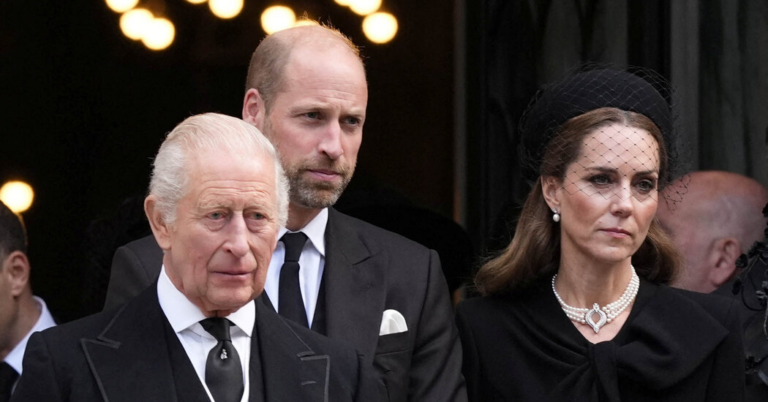 King Charles Mourns Duchess of Kent at Catholic Funeral