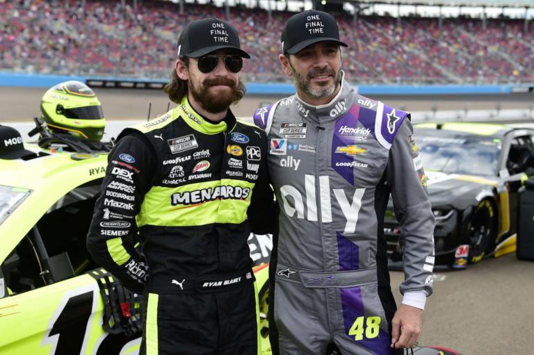Ryan Blaney Sends Heartfelt Note to Jimmie Johnson on the ‘Urban Legend’s’ 50th Birthday