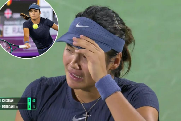 Emma Raducanu fights back tears during Korea Open win