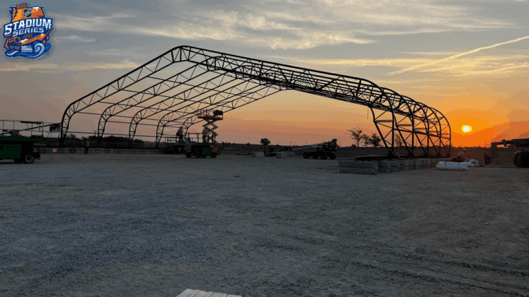 NHL will construct tent prior to building rink for Stadium Series