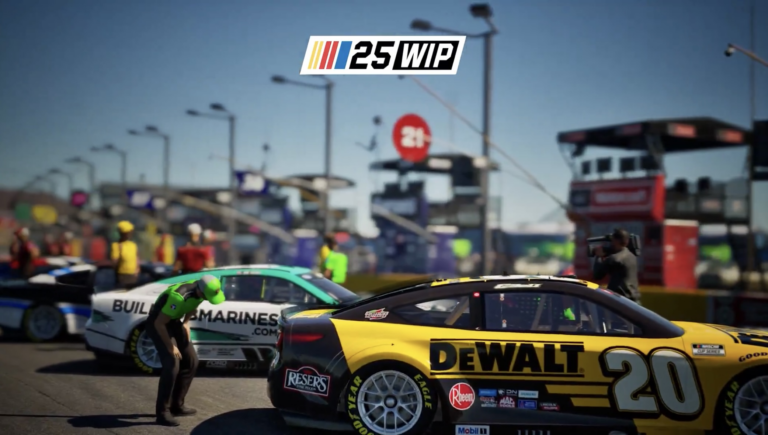 Watch: NASCAR 25 Gameplay Stuns Star Driver Leaving Fans Buzzing