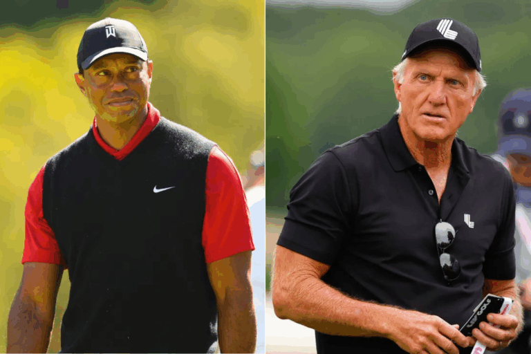 Greg Norman Points Fingers at Tiger Woods as Their Decades-Long Feud Still Remains Unsolved