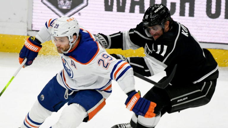 Draisaitl trying to emulate Kopitar, win Selke Trophy with Oilers