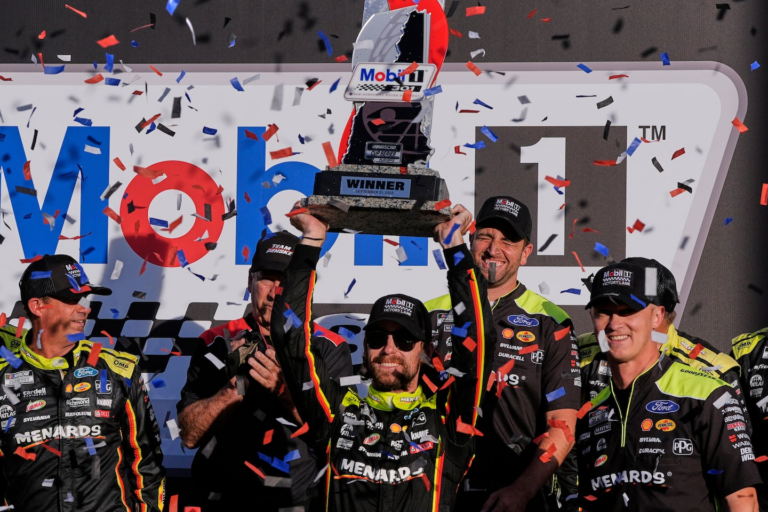 Ryan Blaney opens second round of NASCAR Cup playoffs with New Hampshire win