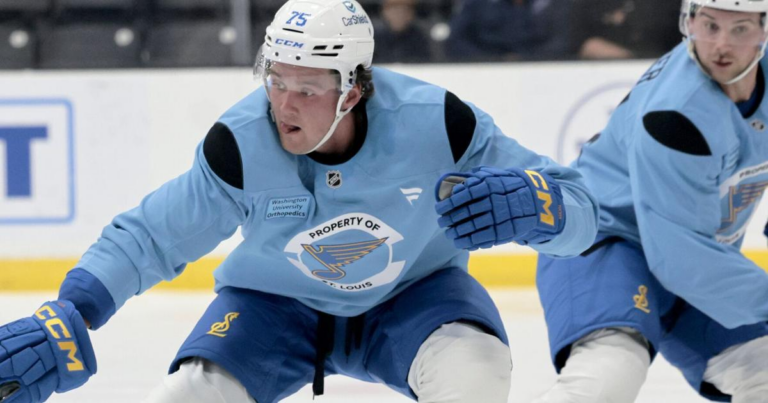 How Tucker found his way into Blues’ plans on defense