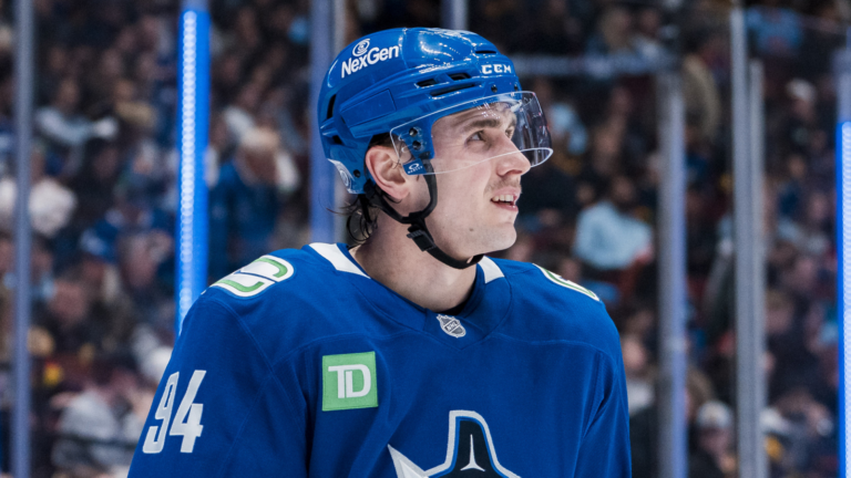 ‘It’s time to make that roster’: Canucks’ camp standout Linus Karlsson has sights firmly set on NHL