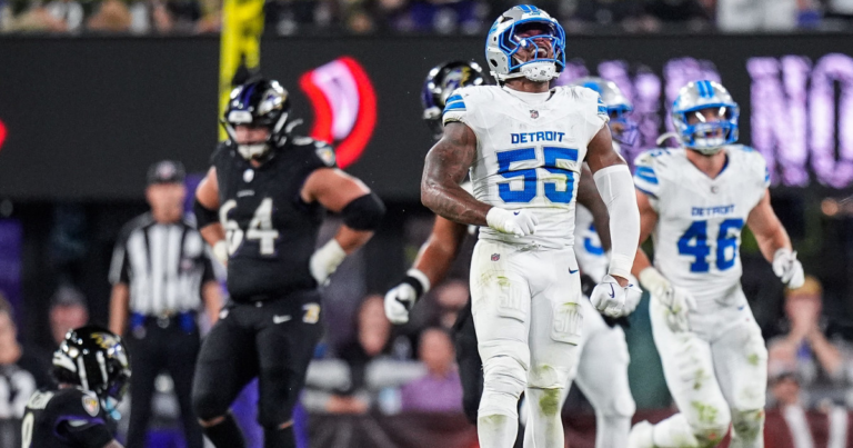 Ravens Make Unfortunate NFL History Following Week 3 Loss to Lions