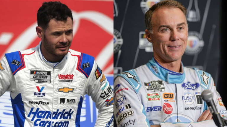 Kevin Harvick Writes Off Kyle Larson from Championship Talks to Back HMS’ Rising Star