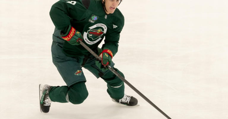 Zeev Buium’s experience with MN Wild last season helps him for this one