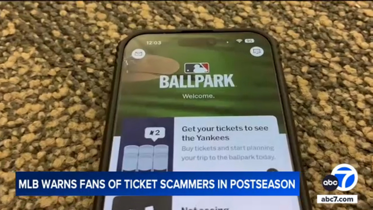 Dodger fan says tickets were stolen from MLB Ballpark app