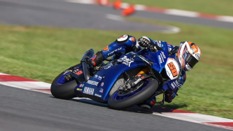 Bobby Fong fastest rider on Friday at New Jersey Motorsports Park, Cameron Beaubier crashes twice