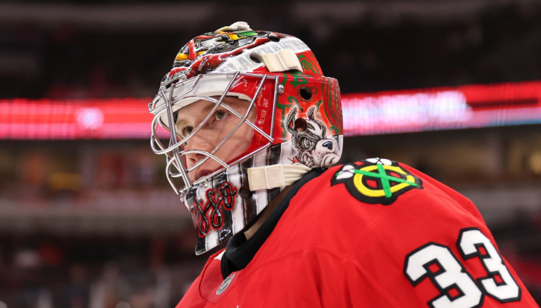 Drew Commesso believes he’s NHL-ready, but no Blackhawks roster spot is available