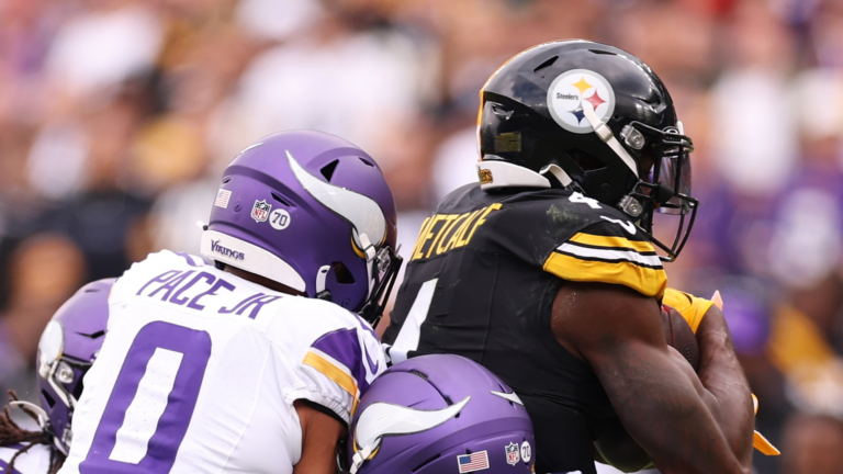 DK Metcalf Reacts to Breakout Steelers Performance vs. Vikings