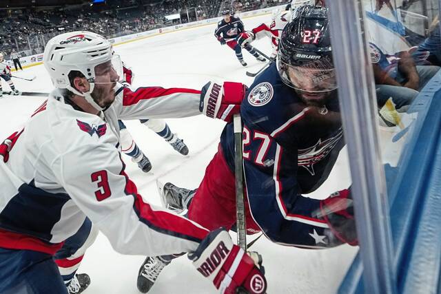 Columbus Blue Jackets fight sloppiness in preseason loss to Washington Capitals