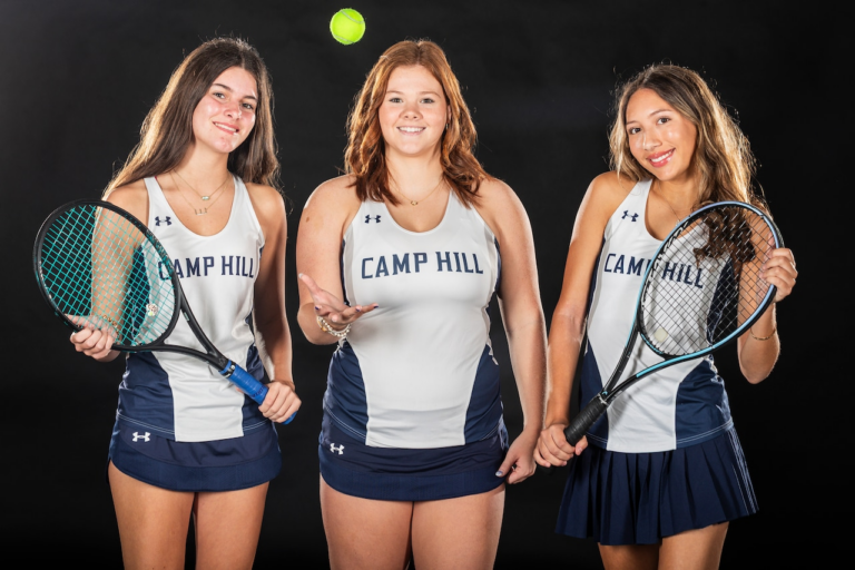 Mid-Penn girls tennis Championships Class 2A day 1 results