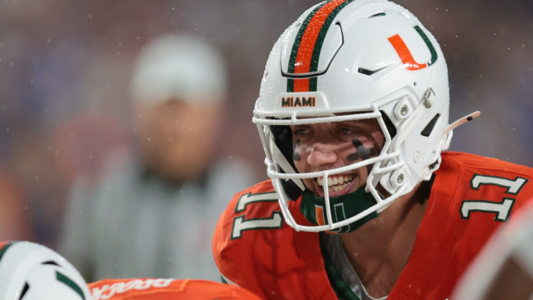 Miami’s Carson Beck ready for electric atmosphere at Florida State on Saturday night
