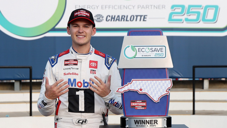 Heim Records Record Win at Roval