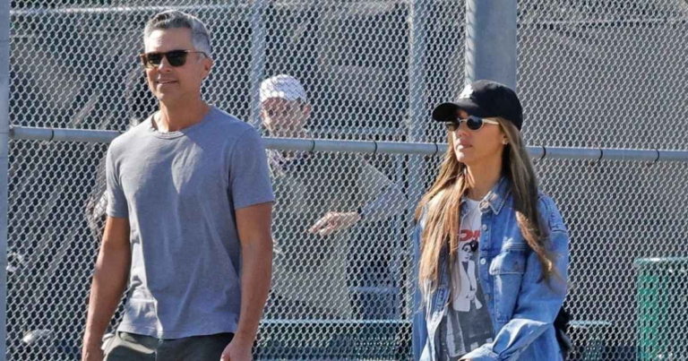 Jessica Alba and Cash Warren Reunite at Tennis Match After Split: Photo