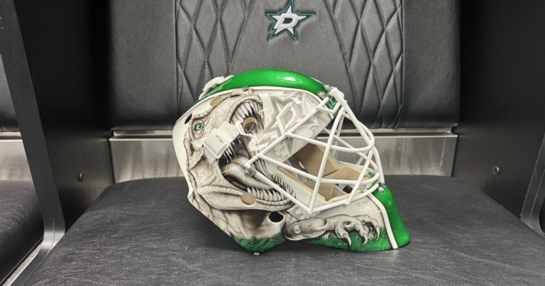 See the masks Stars goalies Jake Oettinger, Casey DeSmith are wearing for 2025-26 season