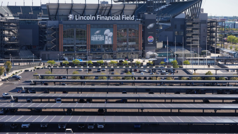 NFL stadiums aim to be sustainable with solar panels, recycling